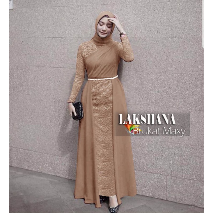 JC MX LAKSHANA /Maxi Muslim/busana muslim/pesta/gamis/dress/pesta/fashion/promo/hm