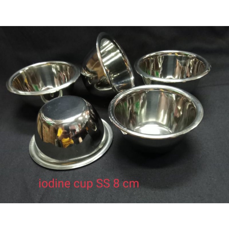 Iodine Cup/Kom Betadine 8 cm