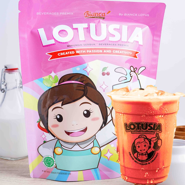 1 kg LOTUSIA Thai Tea Drink Premix