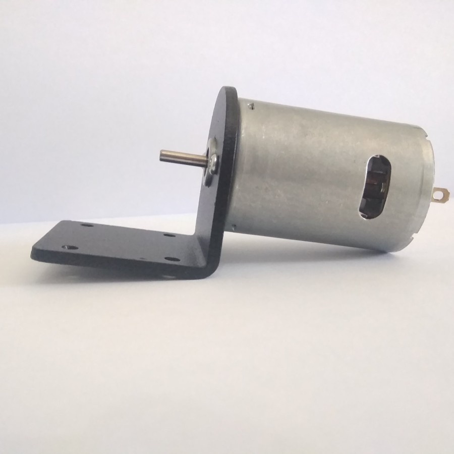 PAKET Dinamo Motor DC 540 12V 3000 rpm plus BRACKET