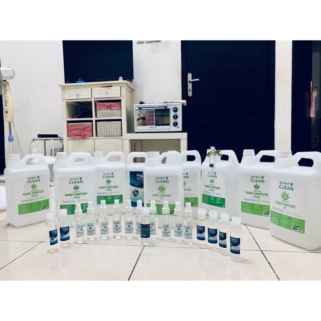 Hand sanitizer secret clean 5 liter