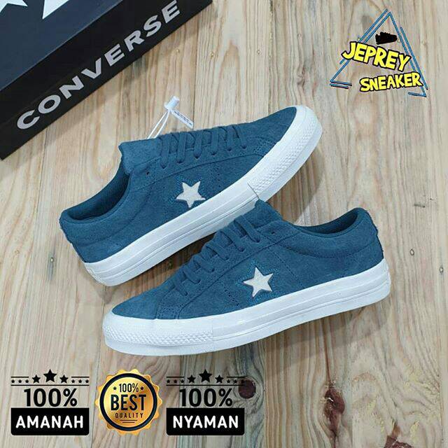 converse one star celestial teal