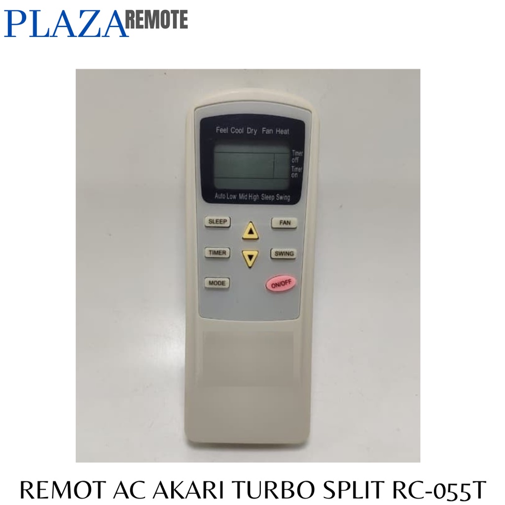 REMOTE AC AKARI TURBO SPLIT 1/2 - 1 PK NON MULTI