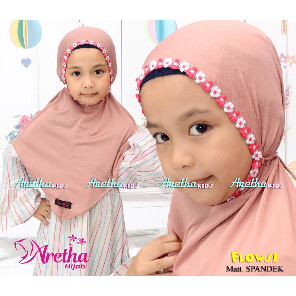 HIJAB ANAK FLOWSY ORI ARETHA