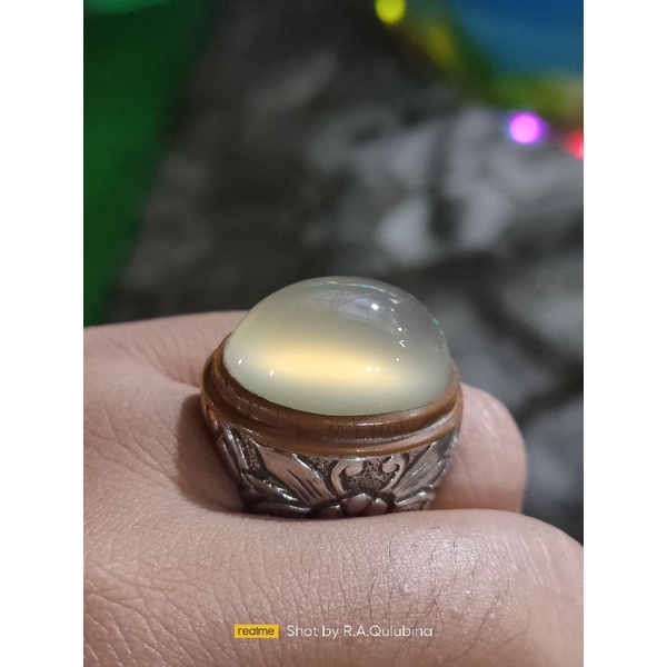 batu anggur ring perak