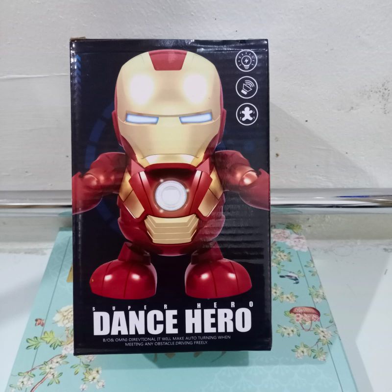 MAINAN ANAK LAKI2/PEREMPUAN DANCE HERO RED