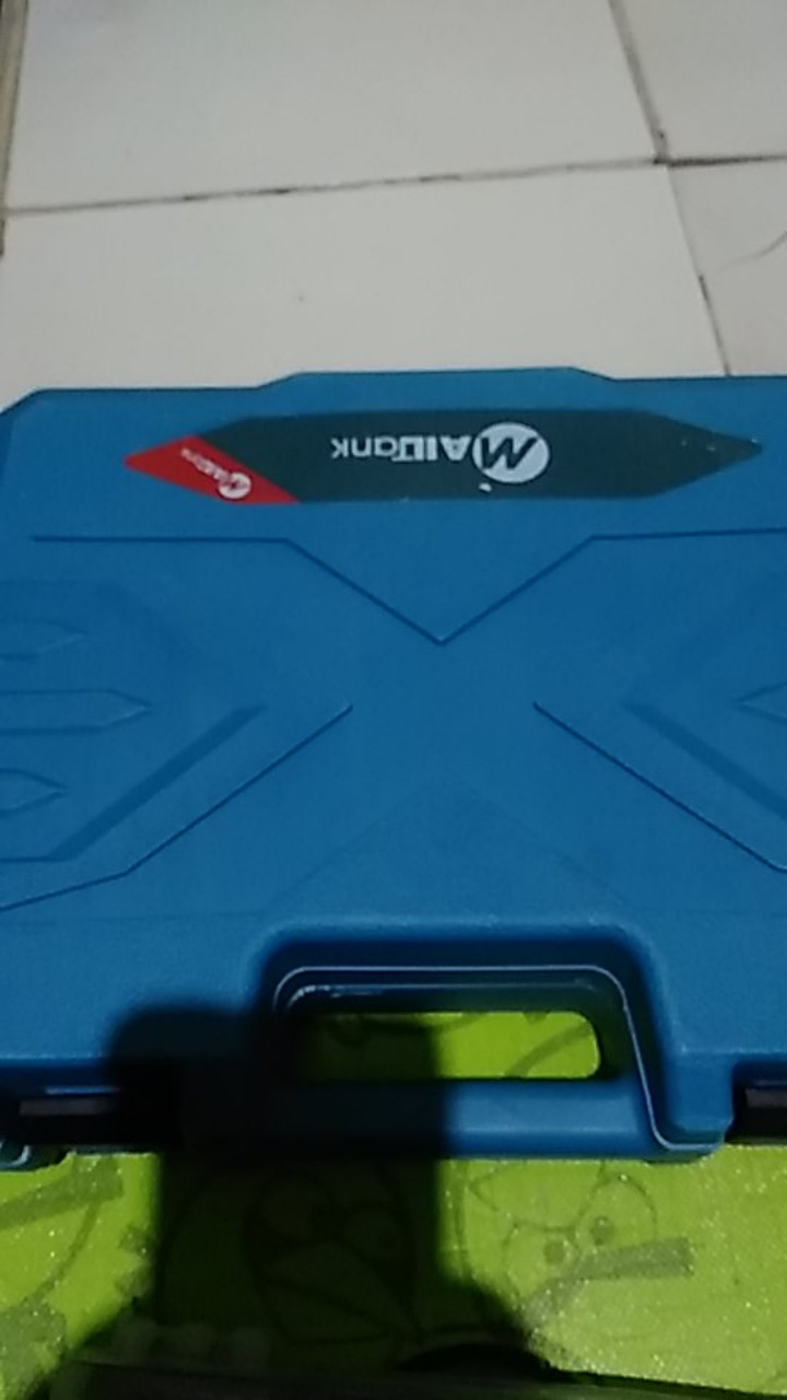 New Mailtank Sh190 Mesin Bor Cordless Charger Koper 2 Baterai 32v Full Set