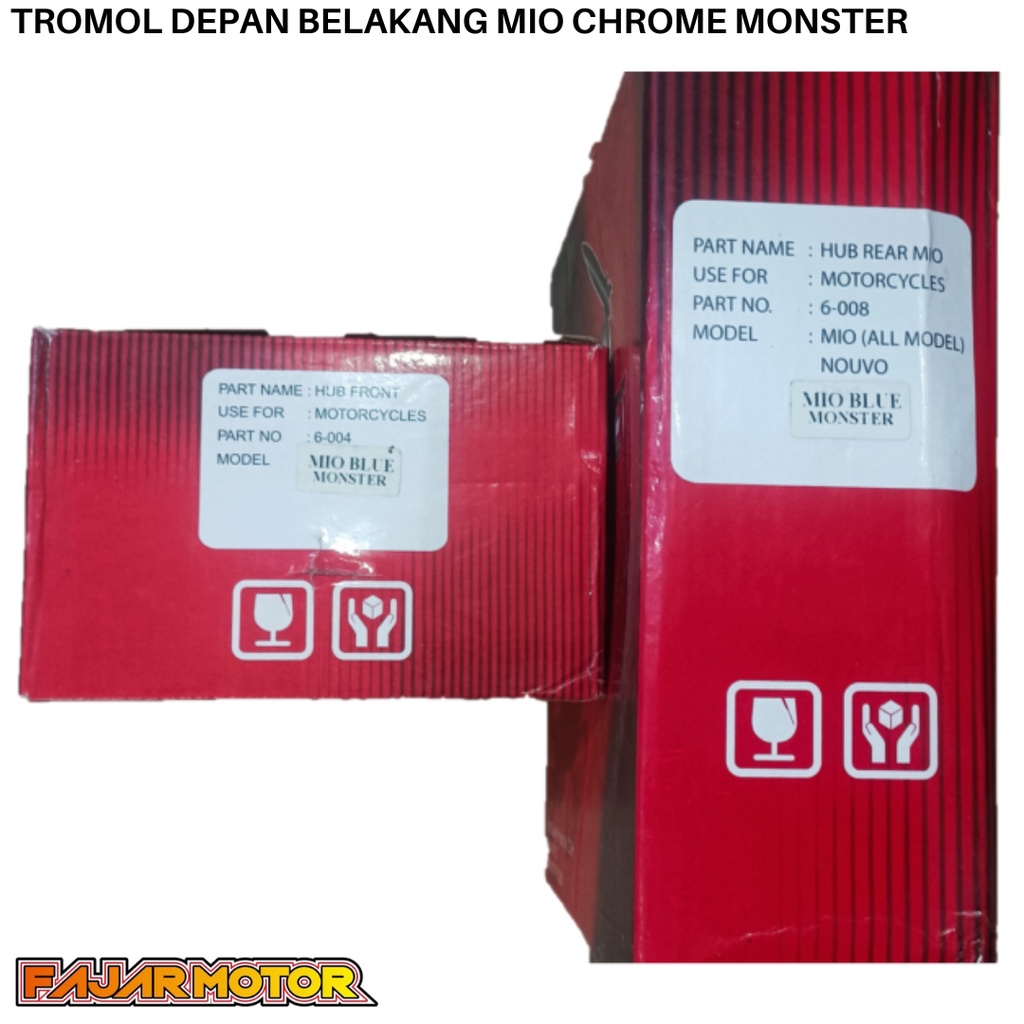 OBRAL TROMOL DEPAN BELAKANG MIO LAMA CHROME