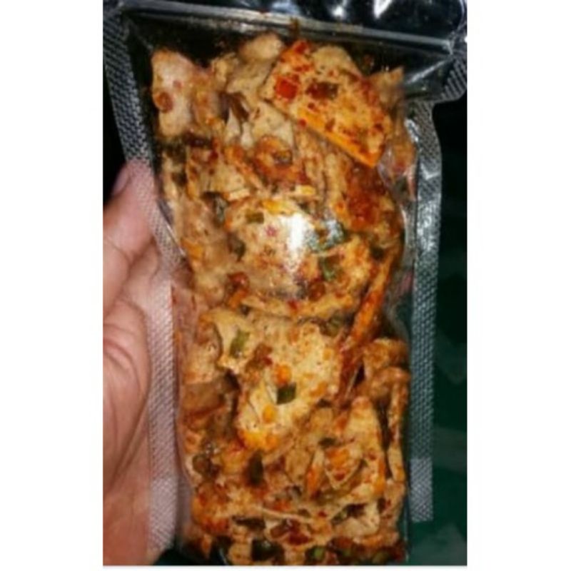 

Basreng stik extra pedas daun jeruk 100 gram