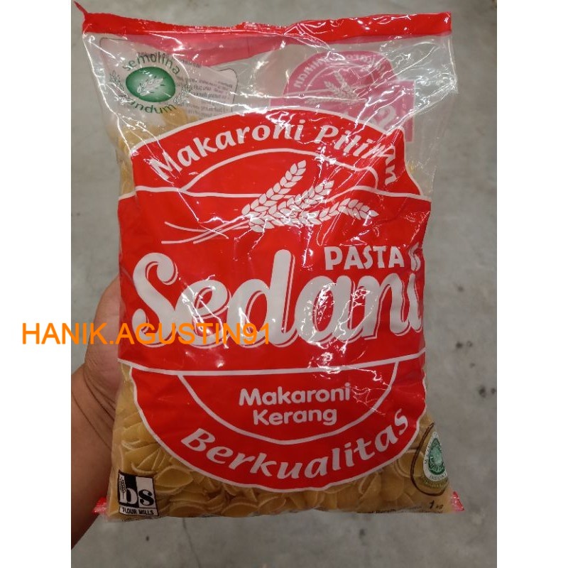

SEDANI MAKARONI KERANG 1KG / Makaroni Sedani Kerang 1kg