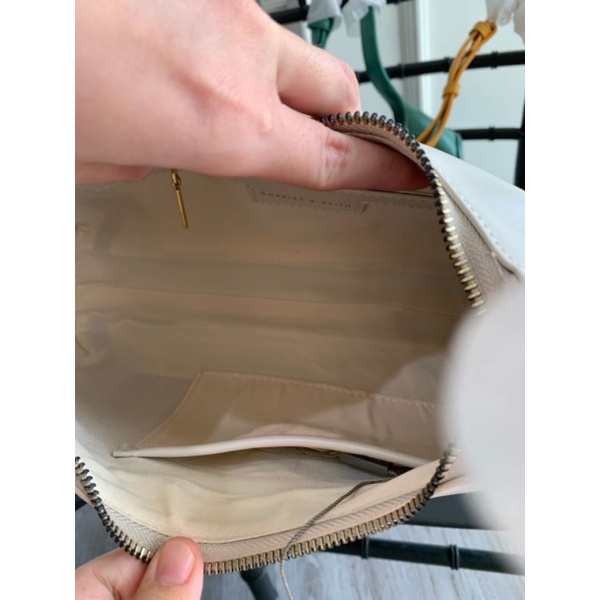 11.11 SALE | CK Metallic Accent Hobo Bag