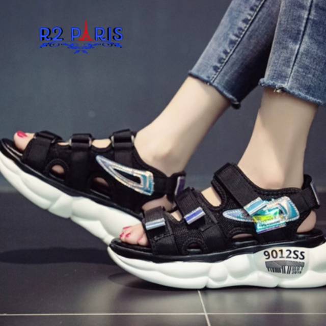 zepatuzepatu - Sandal wedges wanita fashion OF-98