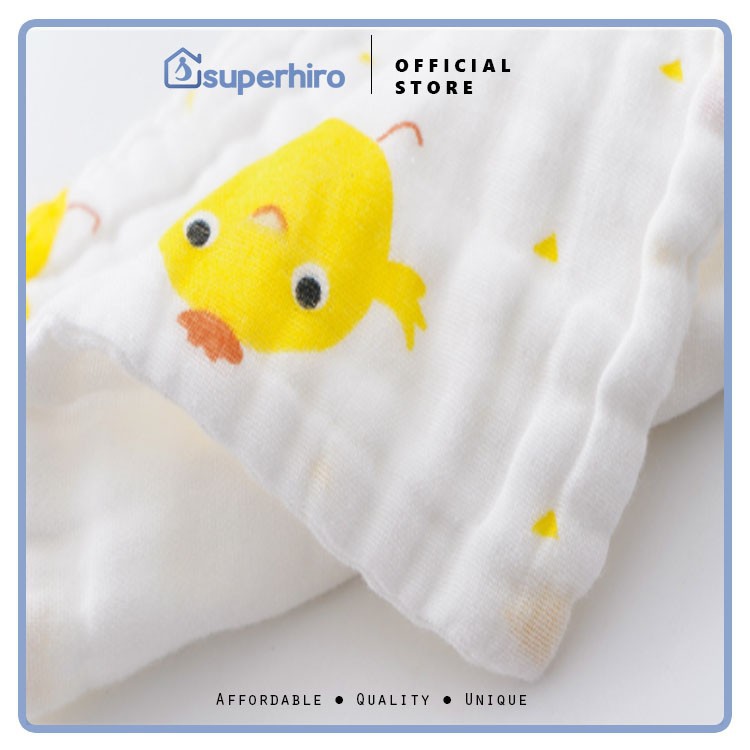 Sapu Tangan Bayi Katun Baby Cotton Premium Karakter Soft