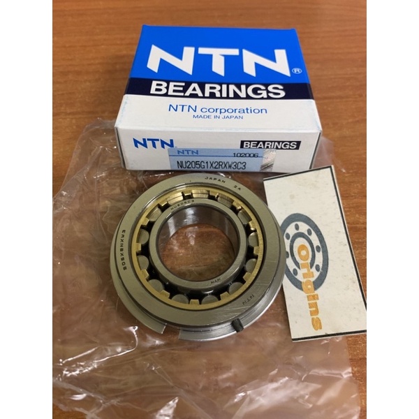 BEARING SPEED BOAT NU205G1X2RXW3C3 NTN ORIGINAL JAPAN NU 205