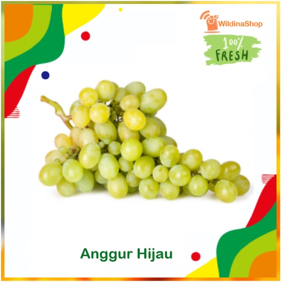 

Anggur Hijau Pack [500 gr]