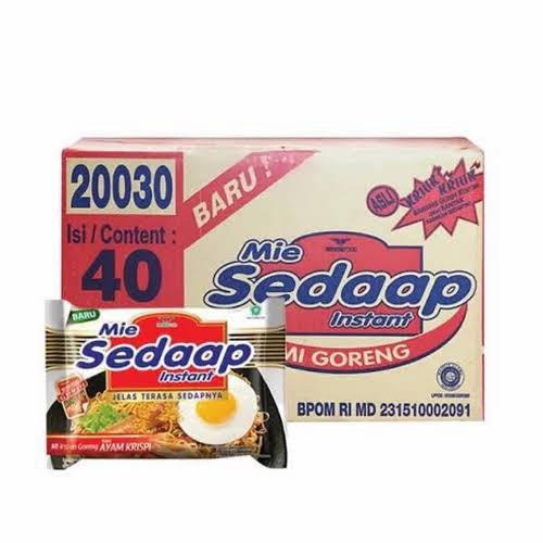 Mie Sedap Goreng Dus isi 40pcs - Sembako grosir