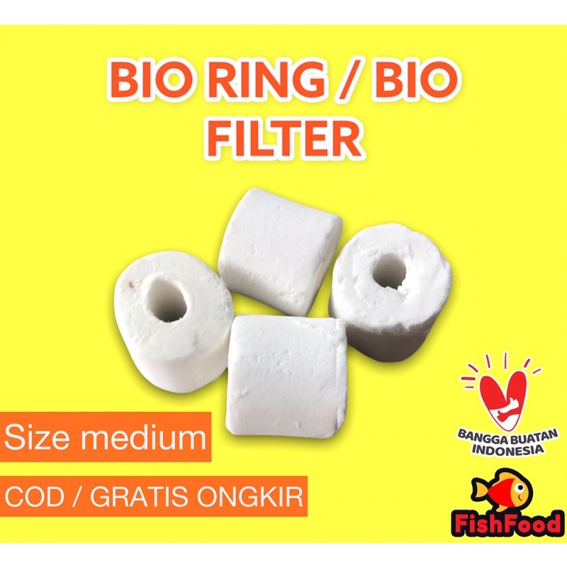 Bio Ring / Bio filter air Aquarium / Aquascape
