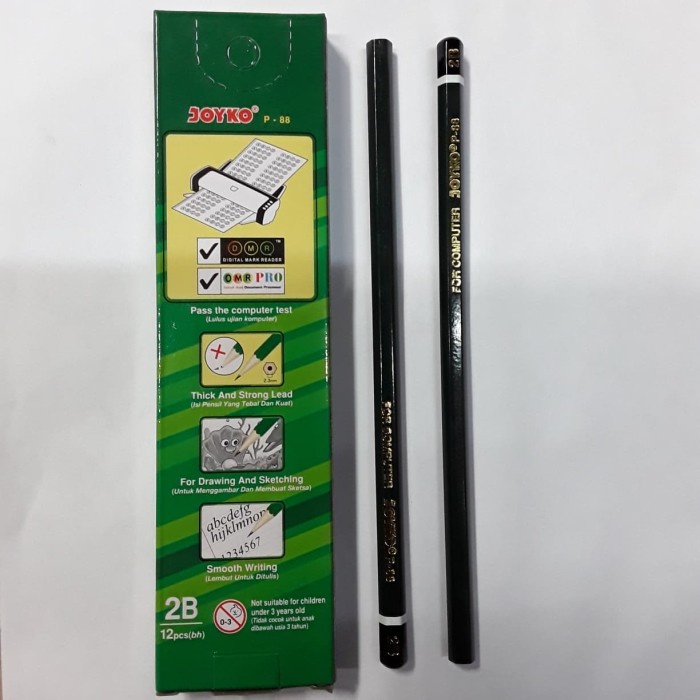 

Limited Pensil 2B Joyko P-88 Bagus