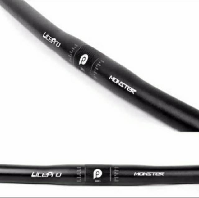 Stang sepeda handlebar stang flat Litepro monster 25,4mm Alloy