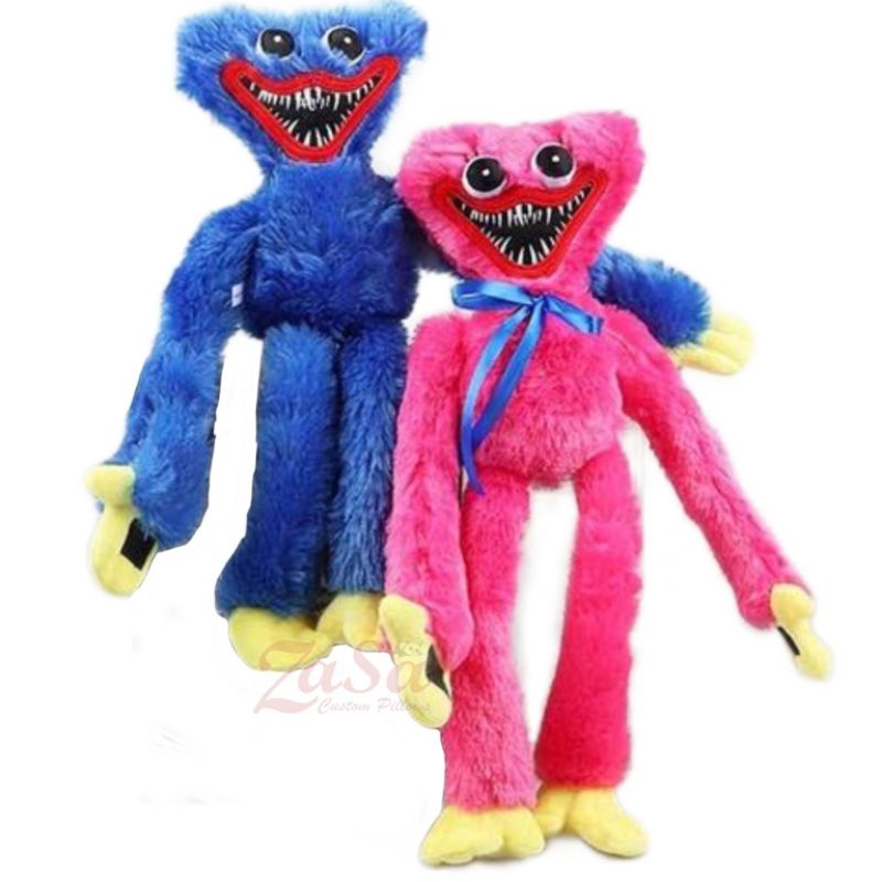 Boneka Huggy Wuggy 40cm Boneka Monster Tiktok Youtube Murah Berkualitas