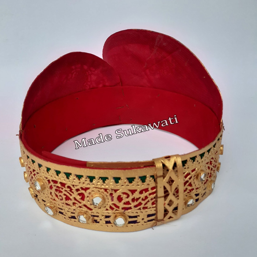 Mahkota gelungan tari bali gebyar duduk bali