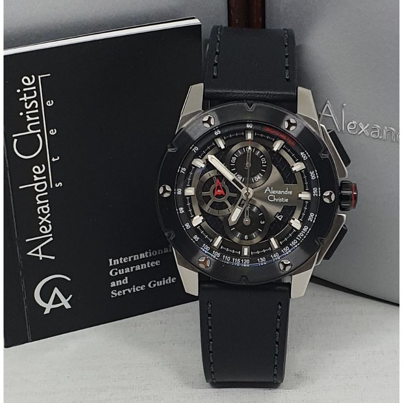 Jam Tangan Pria Alexandre Christie 6549MC Original