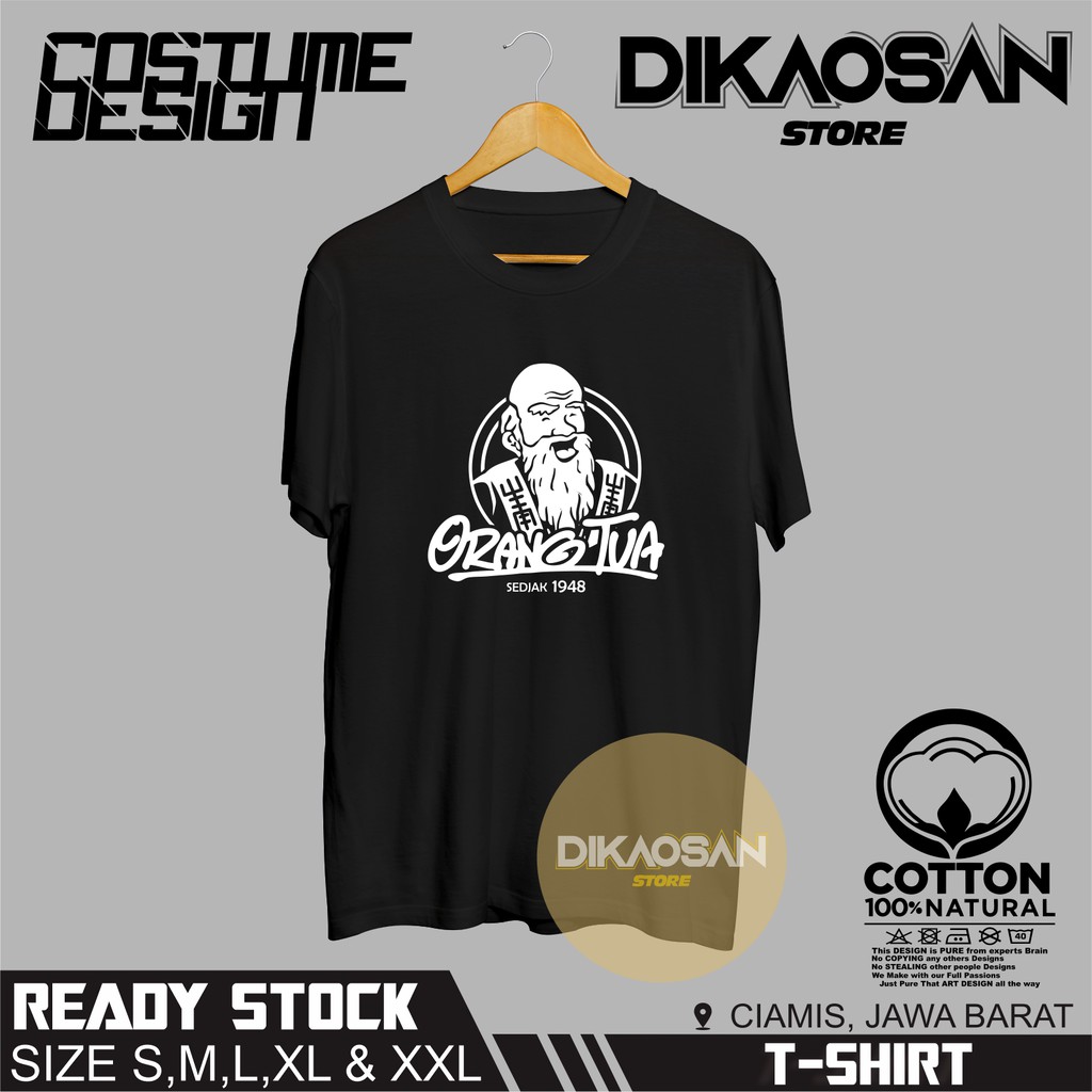 Kaos Baju Anggur Merah Cap Orang Tua Kaos Distro Dikaosan Store Shopee Indonesia