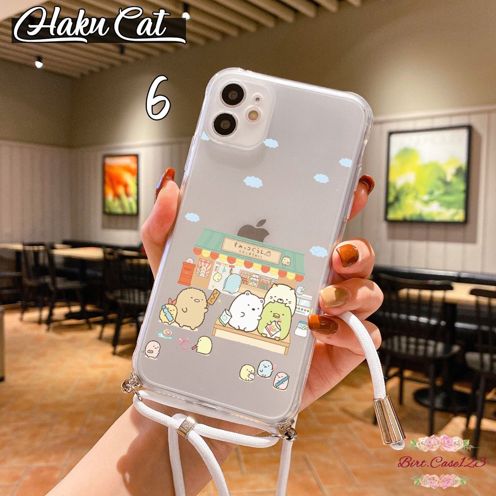 Softcase Slingcase Lanyard Choice HAKU CAT Vivo Y91 Y93 Y95 Y91c Y1s Y71 Y81 Y83 V5 Y66 Y67 BC3123