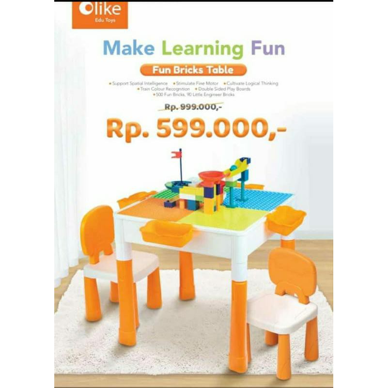 OLIKE FUN BRICK TABLE