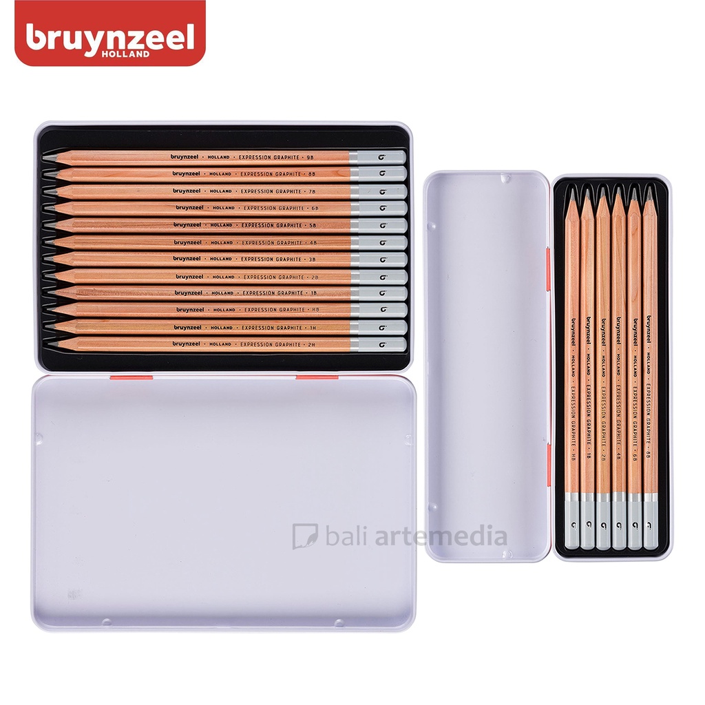 Bruynzeel Expression graphite pencil tin