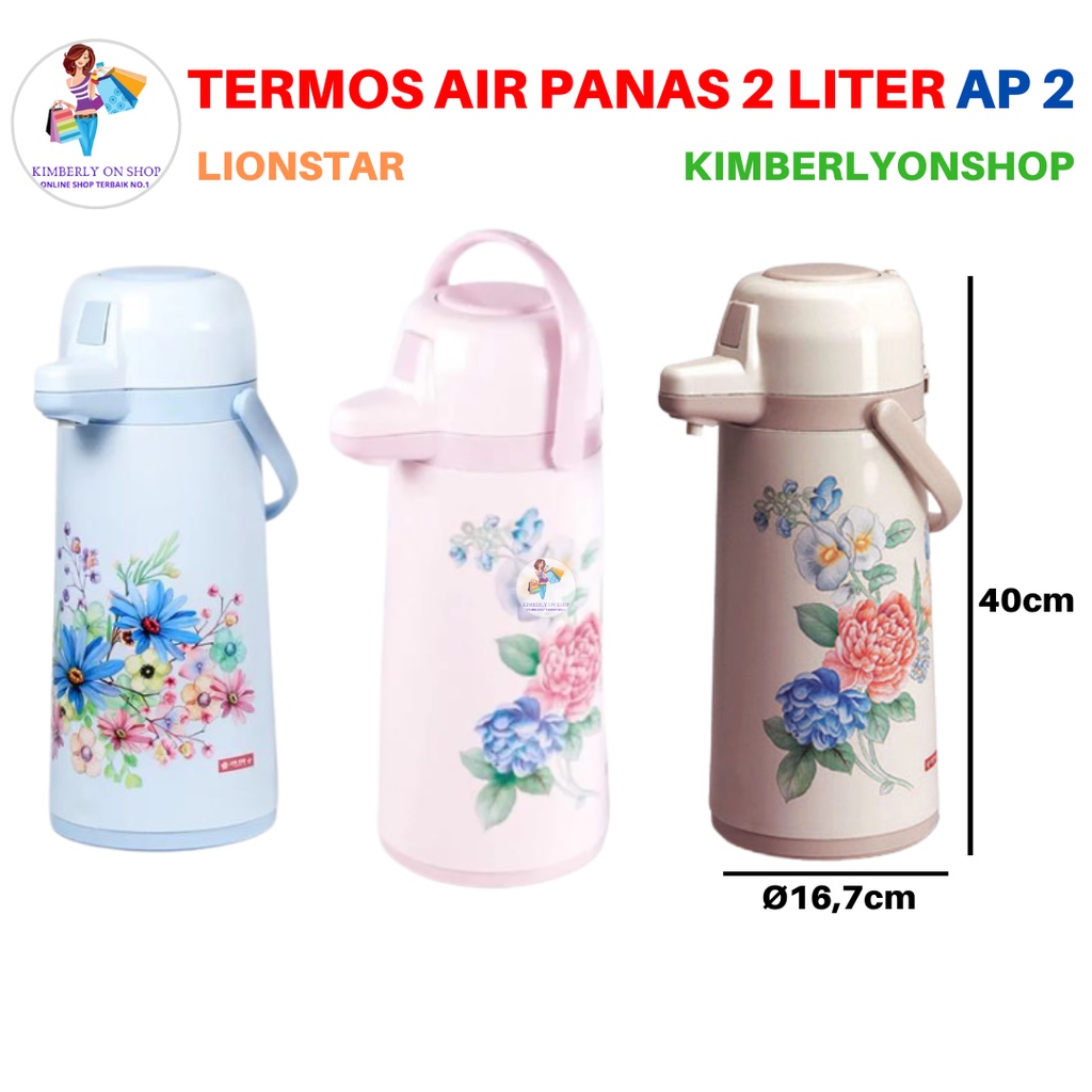 Termos air panas Pompa Air Pot 2 Liter AP 2 Lion Star