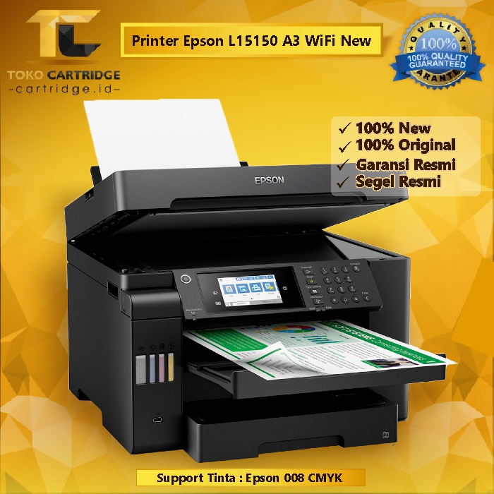 Printer Epson EcoTank L15150 A3 WiFi Duplex (Print, Scan, Copy, Fax)  All-In-One New