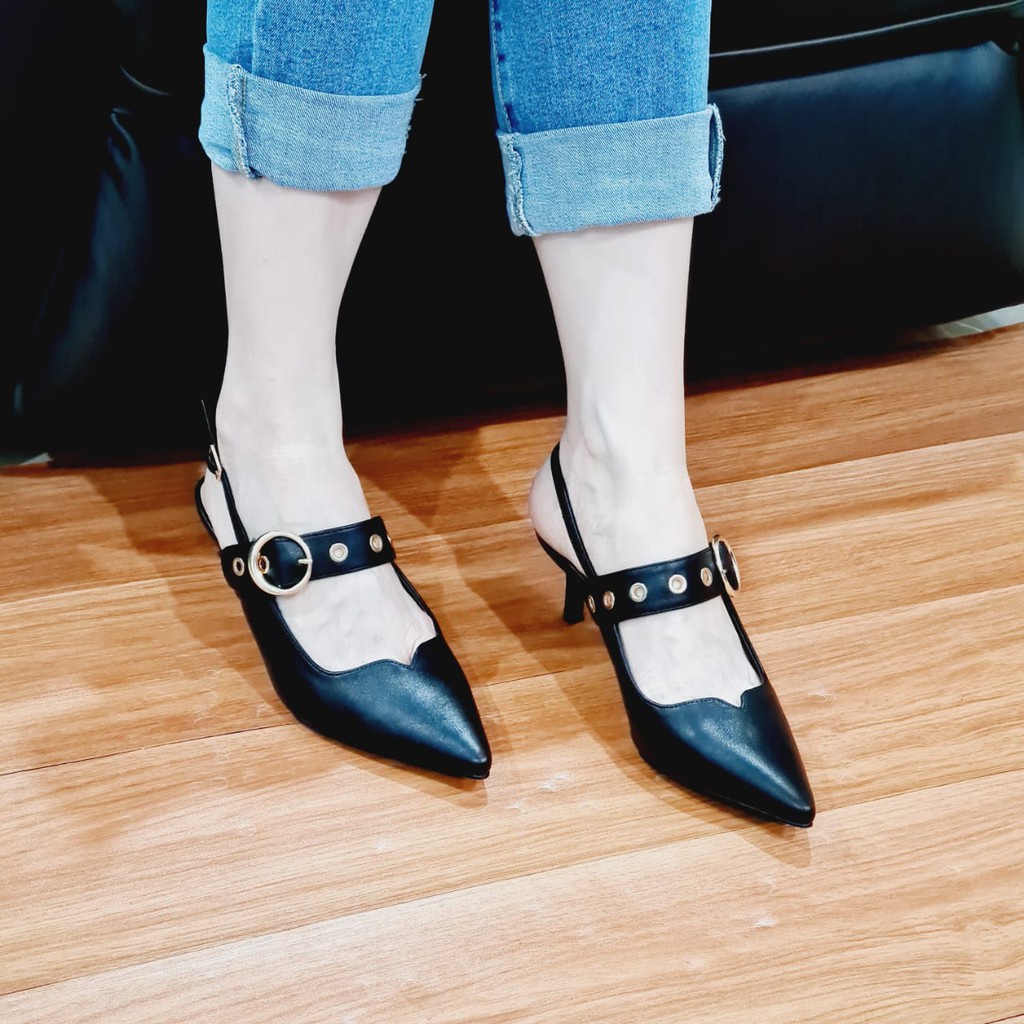 CNK 694 - SNR Heels 5cm-Black