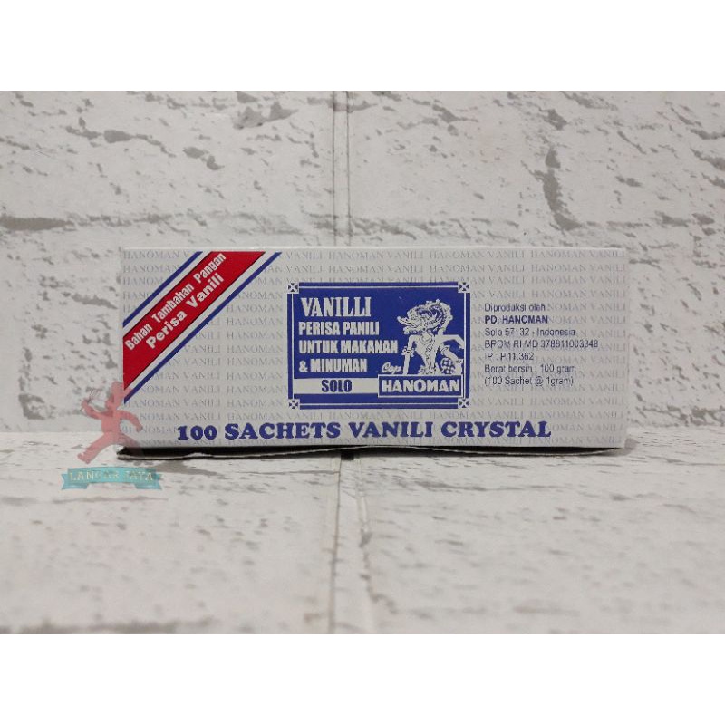 vanili hanoman sachet (1 slop)