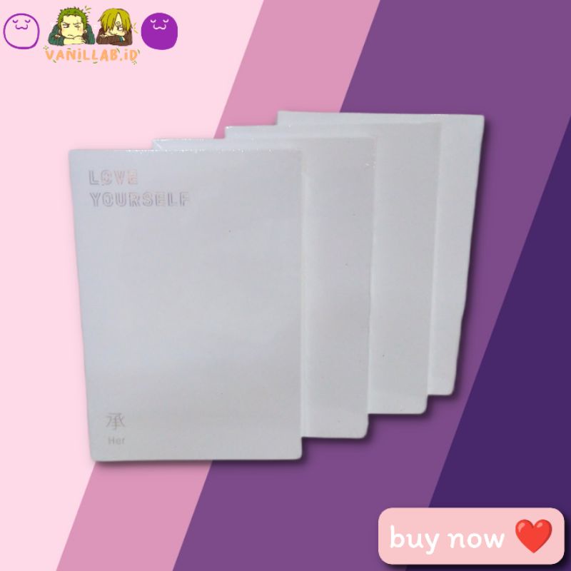 ALBUM BTS LOVE YOURSELF HER VERSI L O V E SEALED