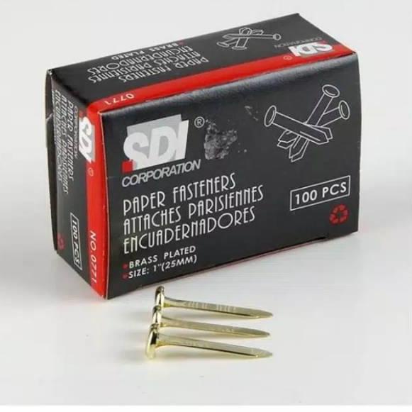 

이 Paku buku SDI 0771 aka Paper Fasteners isi 100pcs Special