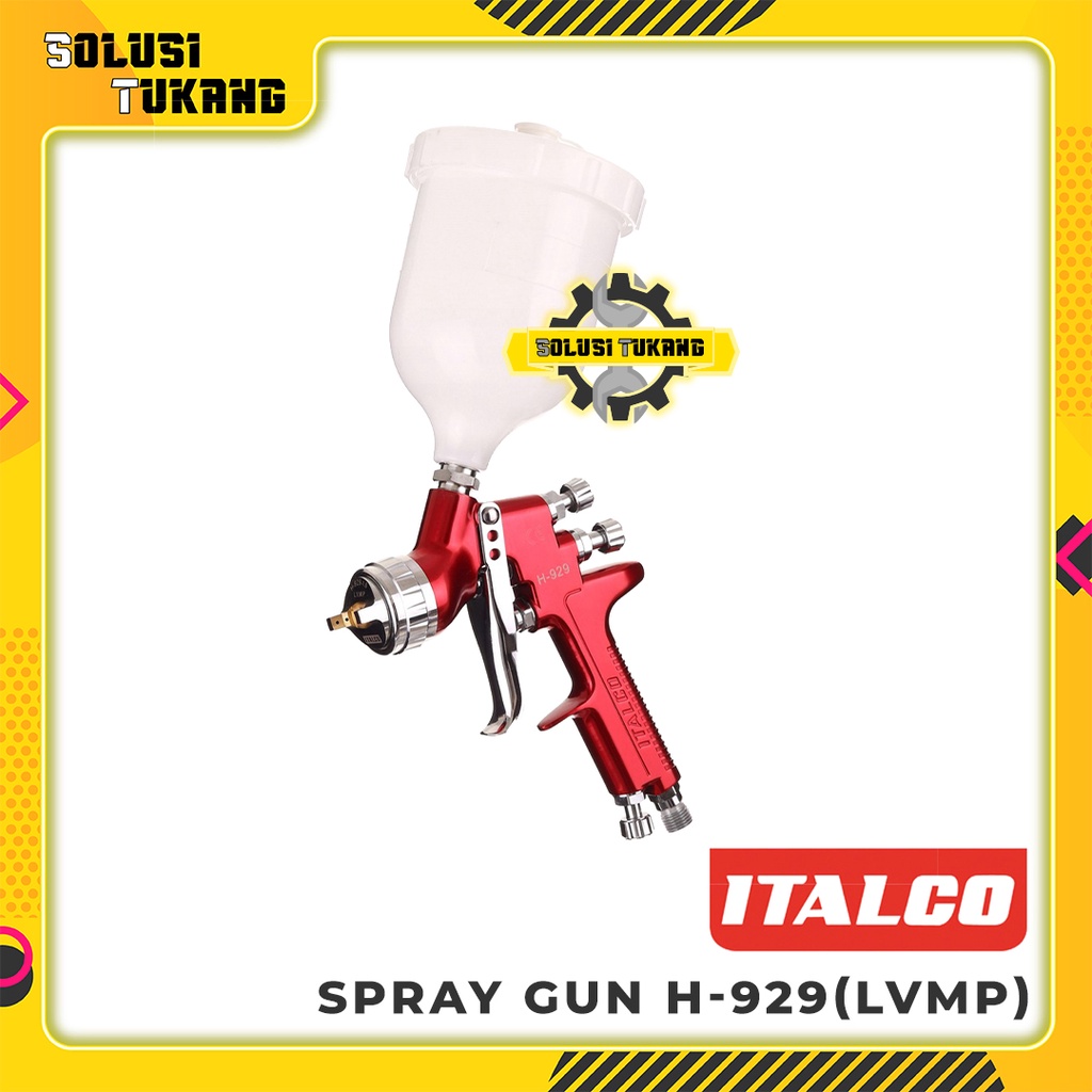 Spray Gun ITALCO H929 LVMP 1.3mm Premium Automotive ORI