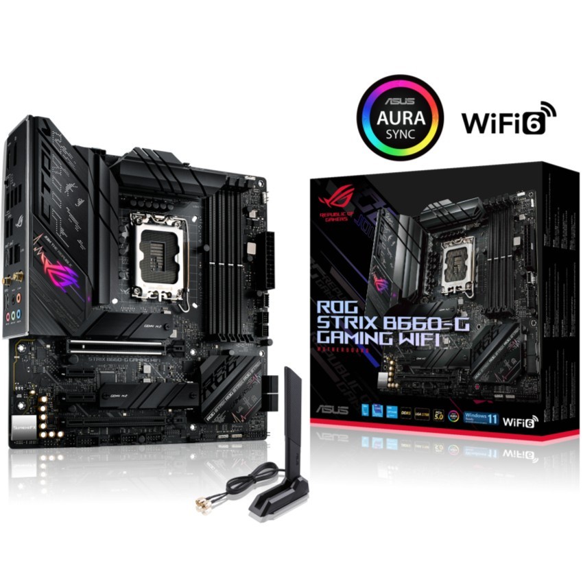 Motherboard ASUS ROG STRIX B660-G Gaming WIFI LGA1700, B660, DDR5, USB3.2, SATA3