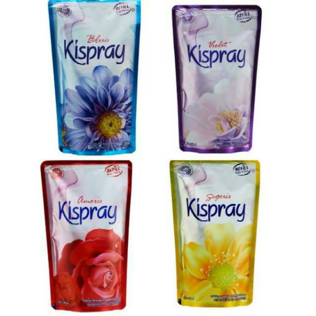 KISPRAY REFILL 300 ml KISPRAY AMORIS KISPRAY BLUIS KISPRAY VIOLET