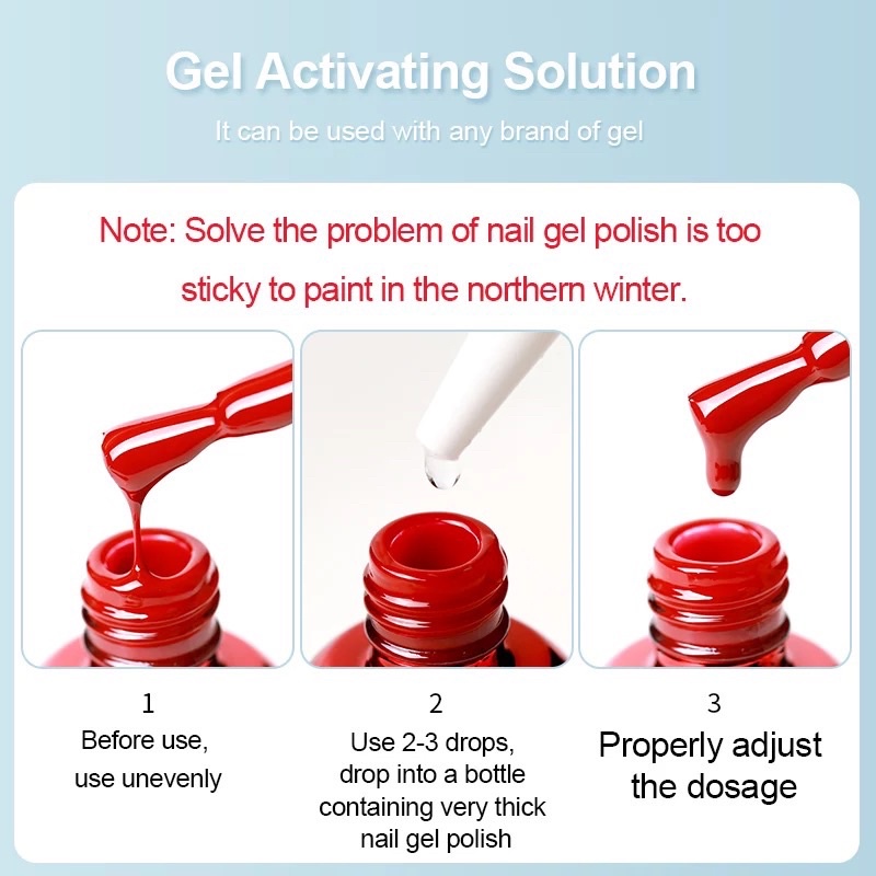 FS [FLASHES] ACTIVTING SOLUTION 60ml FOR NAIL GEL POLISH