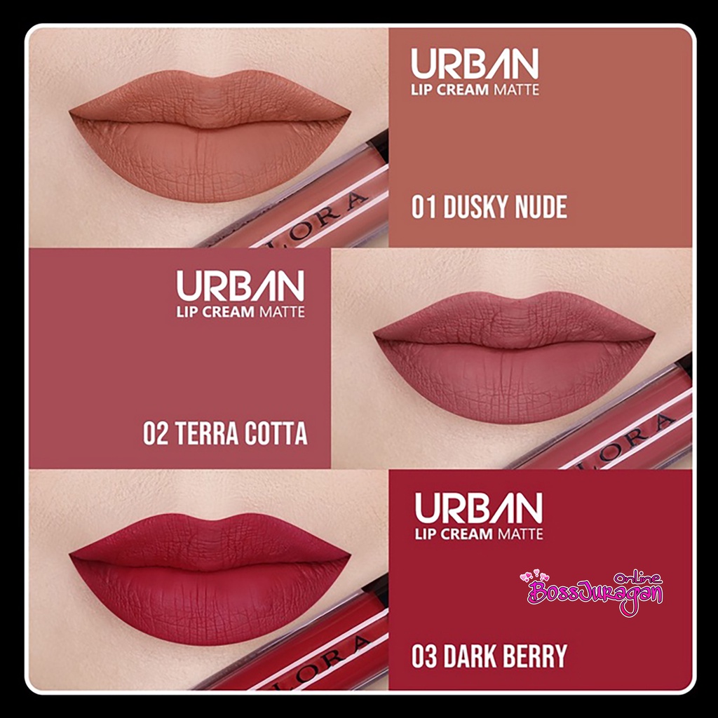 (BOSS) IMPLORA LIPCREAM MATTE - Implora Urban Lip cream (ready seri 1-20)