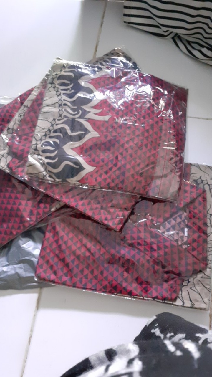 Diskon Bswart Batik Hrb026 Kenongo Hem Pendek Padi Pekalongan M L Xl Batik Pria Murah Modern Grosir