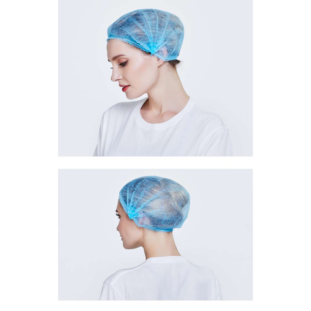 Nurse Cap Hair Net Penutup kepala  Gojek grab hair cap 