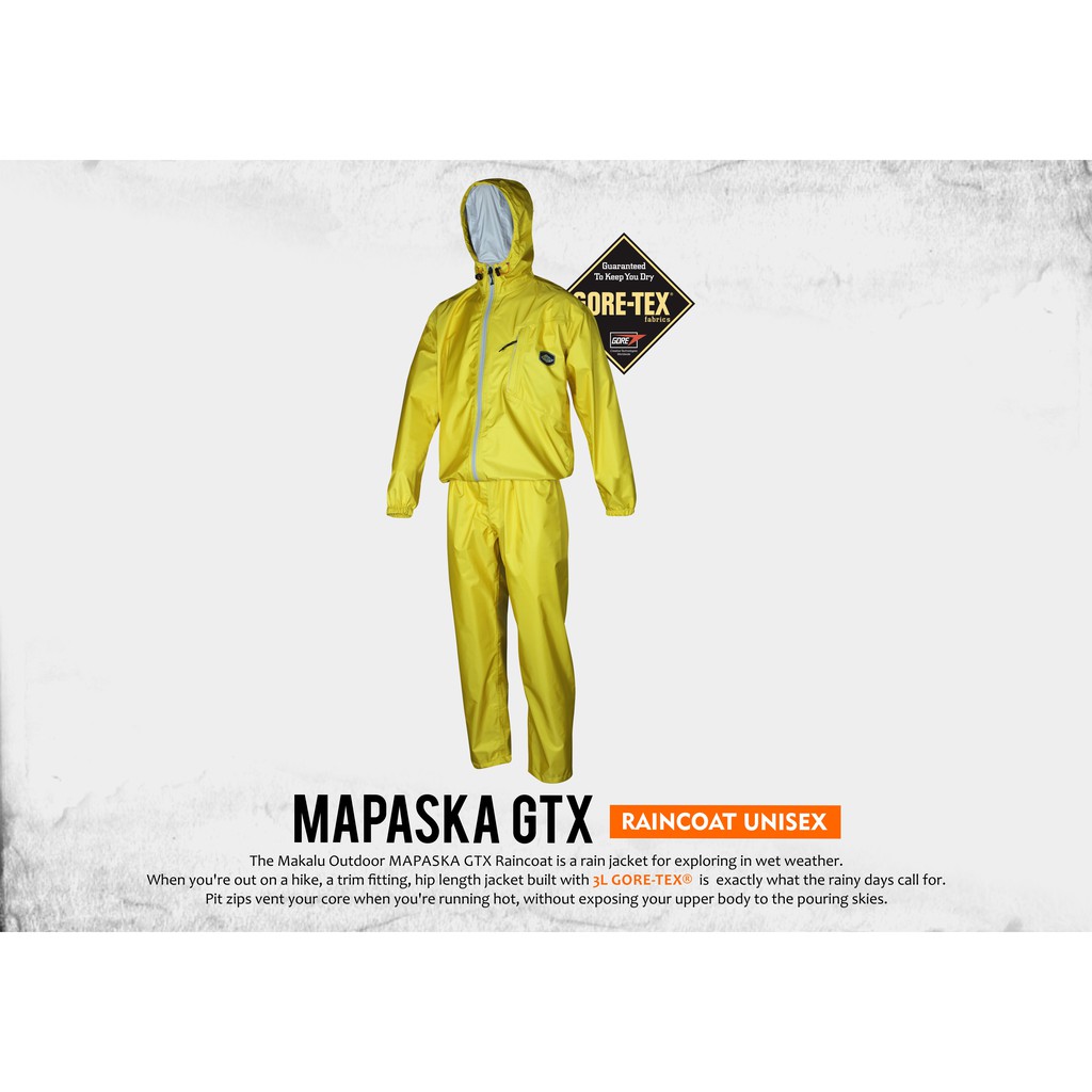 Jas Hujan Makalu MAPASKA GTX