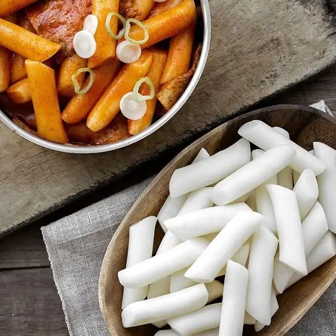 

⭐ COD ⭐ Topokki Tteokbokki Tokpokki Plain Mu gung hwa MGH 300 gr / rice cake