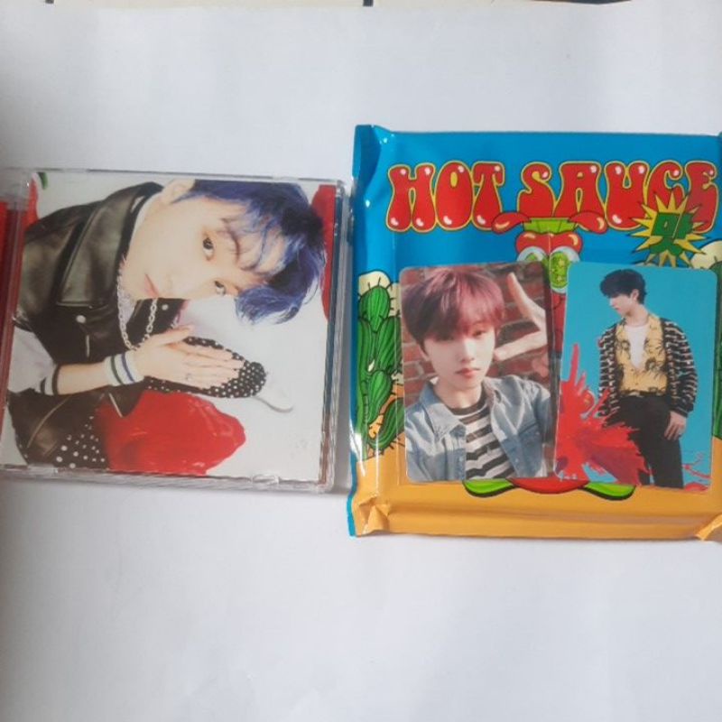 JEWEL CASE NCT DREAM HOT SAUCE PC JISUNG SET