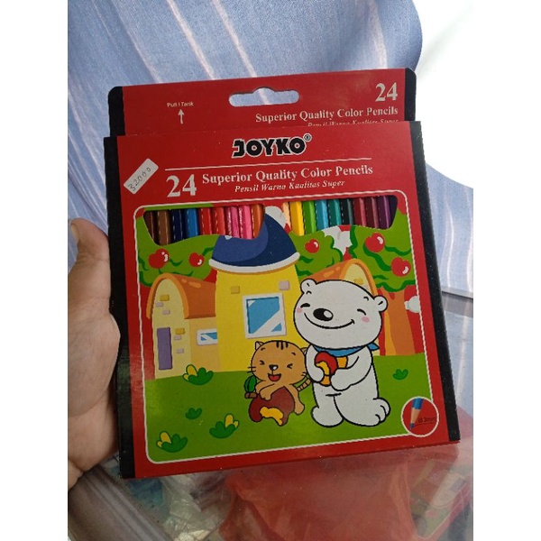 

Pensil Warna Joyko 24 warna