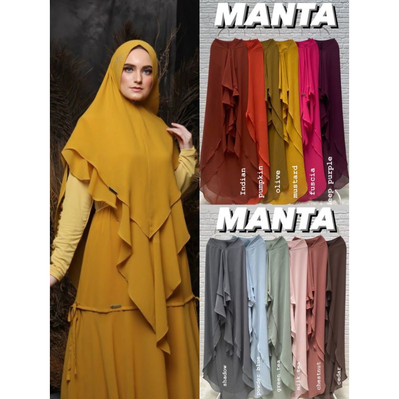 MANTA KHIMAR by BUGIO CLOTHING