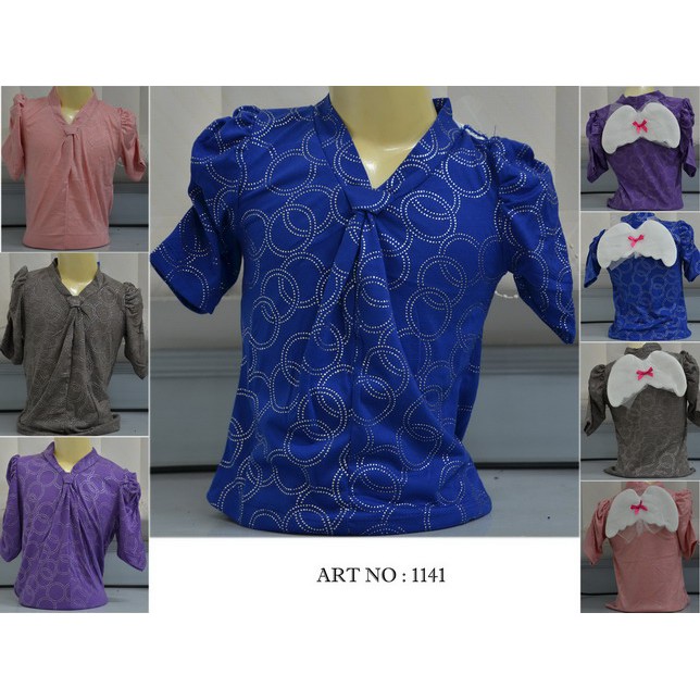 Baju Anak Perempuan Motif Manik Casual Dan Trendy