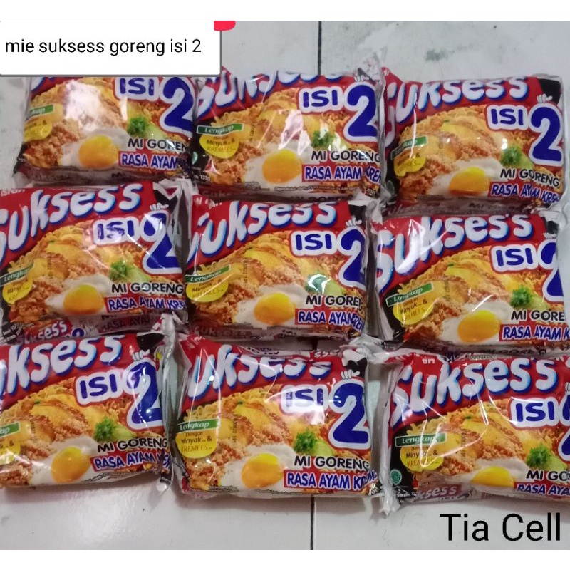 

mie suksess goreng rasa ayam keremees netto133 gram